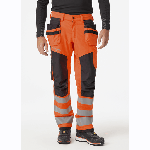 Helly Hansen 77423 Alna 2.0 Hi-Vis Construction Pants Trousers Class 2 - HI-VIS TROUSERS