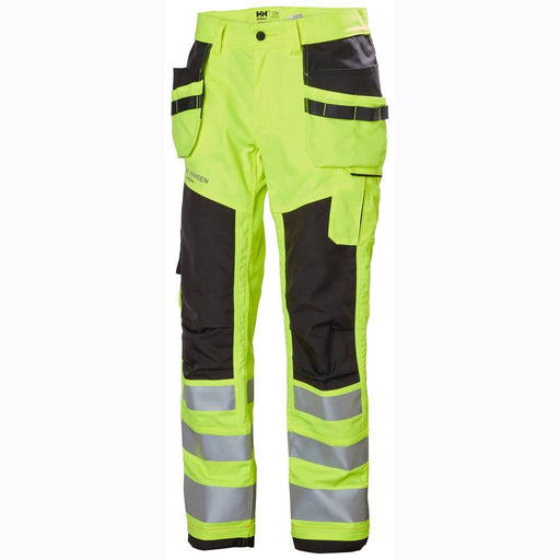 Helly Hansen 77423 Alna 2.0 Hi-Vis Construction Pants Trousers Class 2 - HI-VIS TROUSERS