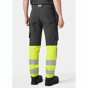 Helly Hansen 77427 Alna 4-Way Stretch Construction Pant Trouser, Class 1 - HI-VIS TROUSERS