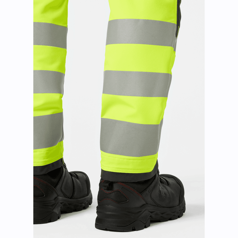Helly Hansen 77428 Alna 4-Way Stretch Construction Pant Trouser Class 2 - HI-VIS TROUSERS