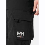 Helly Hansen 77429 Alna 4-Way Stretch Hi-Vis Cargo Pant Trouser - HI-VIS TROUSERS