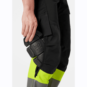 Helly Hansen 77429 Alna 4-Way Stretch Hi-Vis Cargo Pant Trouser - HI-VIS TROUSERS