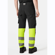 Helly Hansen 77429 Alna 4-Way Stretch Hi-Vis Cargo Pant Trouser - HI-VIS TROUSERS