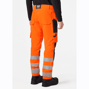 Helly Hansen 77430 Alna 4-Way Hi-Vis Knee Pad Stretch Trousers - HI-VIS TROUSERS