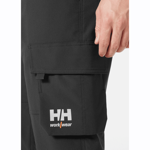 Helly Hansen 77433 Alna 4-Way Stretch Hi-Vis Cargo Pant Trouser - HI-VIS TROUSERS