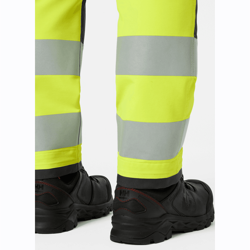 Helly Hansen 77433 Alna 4-Way Stretch Hi-Vis Cargo Pant Trouser - HI-VIS TROUSERS