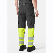 Helly Hansen 77433 Alna 4-Way Stretch Hi-Vis Cargo Pant Trouser - HI-VIS TROUSERS