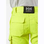 Helly Hansen 77451 Fyre Flame Retardant Work Pants, Class 2 Hi-Vis Yellow/Ebony, 31" Waist 31.5" Leg-C46 - Apparel & Accessories > Clothing > Uniforms & Workwear > Contractor Pants & Coveralls SALE HI-VIS TROUSERS