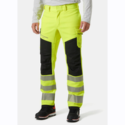 Helly Hansen 77451 Fyre Flame Retardant Work Pants, Class 2 Yellow 31" Waist, 31.5" Leg - SALE HI-VIS TROUSERS