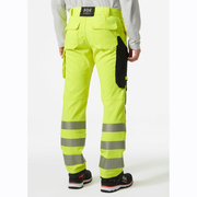 Helly Hansen 77451 Fyre Flame Retardant Work Pants, Class 2 Yellow 31" Waist, 31.5" Leg - SALE HI-VIS TROUSERS