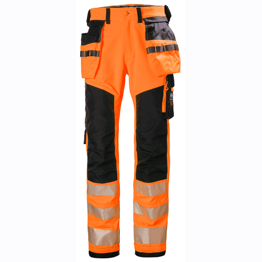 Helly Hansen 77472 ICU Hi-Vis Contruction Pant Trouser Class 2 - HI-VIS TROUSERS