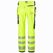 Helly Hansen 77472 ICU Hi-Vis Contruction Pant Trouser Class 2 - HI-VIS TROUSERS