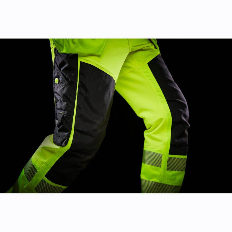 Helly Hansen 77472 ICU Hi-Vis Contruction Pant Trouser Class 2 - HI-VIS TROUSERS