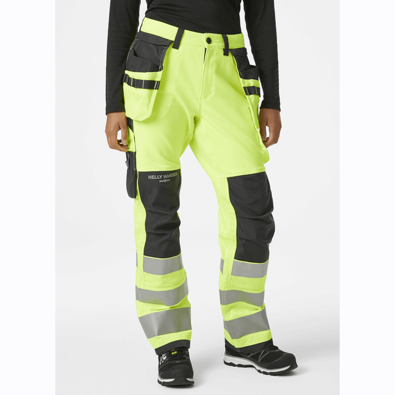 Helly Hansen 77498 Women's Luna Hi-Vis Construction Pant Trousers - WOMENS TROUSERS