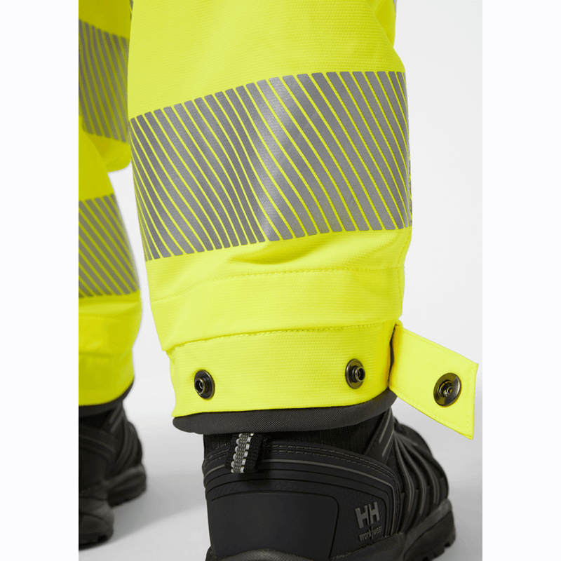 Helly Hansen 77500 Hi-Vis ICU BRZ 4-Way Holster Pocket Knee Pad Stretch Trousers Class 1 - HI-VIS TROUSERS