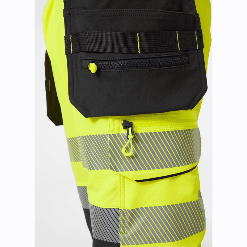 Helly Hansen 77502 ICU BRZ Hi-Vis Pirate Construction Pants Trousers, Class 1 - HI-VIS TROUSERS