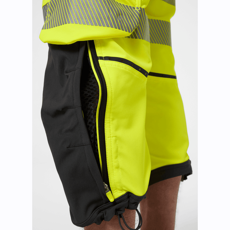 Helly Hansen 77502 ICU BRZ Hi-Vis Pirate Construction Pants Trousers, Class 1 - HI-VIS TROUSERS