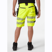 Helly Hansen 77503 ICU Hi-Vis Construction Shorts, Class 1 - HI-VIS SHORTS