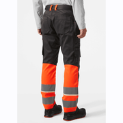 Helly Hansen 77511 UC-ME Hi-Vis Constuction Pants Trousers Class 1 - HI-VIS TROUSERS