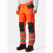 Helly Hansen 77512 UC-ME Hi-Vis Construction Pant Trouser Class 2 - HI-VIS TROUSERS