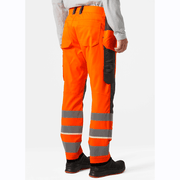 Helly Hansen 77512 UC-ME Hi-Vis Construction Pant Trouser Class 2 - HI-VIS TROUSERS