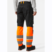 Helly Hansen UC-ME 2-Way Stretch Hi-Vis Work Cargo Pant Trouser Class 1 - HI-VIS TROUSERS