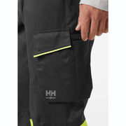 Helly Hansen UC-ME 2-Way Stretch Hi-Vis Work Cargo Pant Trouser Class 1 - HI-VIS TROUSERS