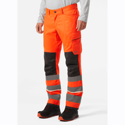 Helly Hansen 77514 UC-ME Hi-Vis Cargo Pant Trousers Class 2 - HI-VIS TROUSERS