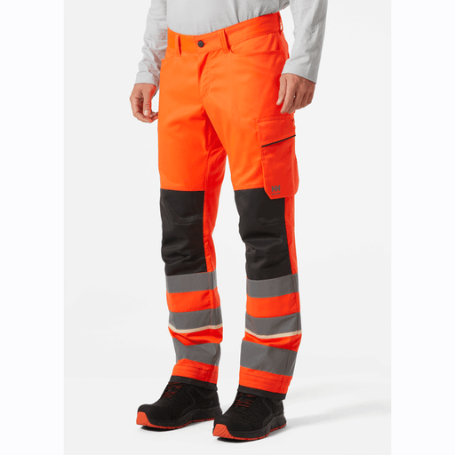 Helly Hansen 77514 UC-ME Hi-Vis Cargo Pant Trousers Class 2 - HI-VIS TROUSERS