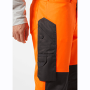 Helly Hansen 77514 UC-ME Hi-Vis Cargo Pant Trousers Class 2 - HI-VIS TROUSERS
