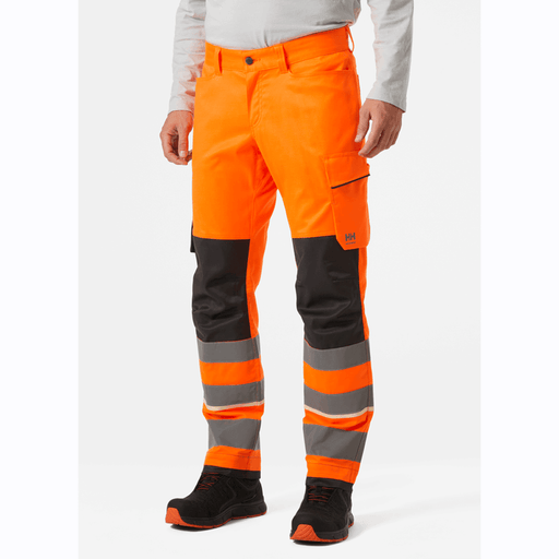 Helly Hansen 77514 UC-ME Hi-Vis Cargo Pant Trousers Class 2 - HI-VIS TROUSERS