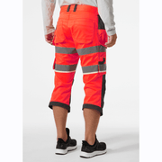 Helly Hansen 77518 UC-ME Hi-Vis Construction Pirate Trousers Pants - HI-VIS TROUSERS