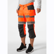 Helly Hansen 77518 UC-ME Hi-Vis Construction Pirate Trousers Pants - HI-VIS TROUSERS