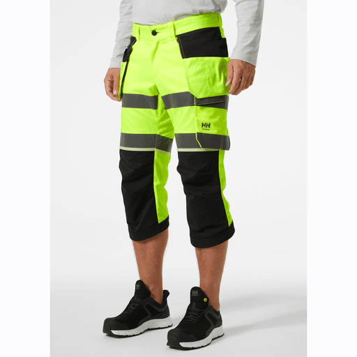 Helly Hansen 77518 UC-ME Hi-Vis Construction Pirate Trousers Pants - HI-VIS TROUSERS