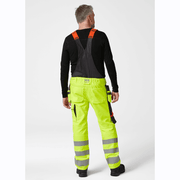 Helly Hansen 77520 Alna 2.0 Hi-Vis Construction Bib Pant Trousers - HI-VIS TROUSERS