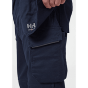 Helly Hansen 77521 Manchester Holster Pocket Knee Pad Trousers Navy - KNEE PAD TROUSERS