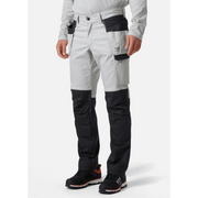 Helly Hansen 77521 Manchester Holster Pocket Knee Pad Trousers Grey Fog - KNEE PAD TROUSERS