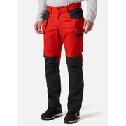 Helly Hansen 77521 Manchester Holster Pocket Knee Pad Trouser Albert Red - KNEE PAD TROUSERS