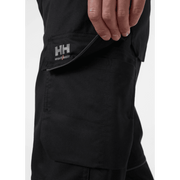 Helly Hansen 77523 Manchester Knee Pad Trousers Black - CARGO & COMBAT TROUSERS