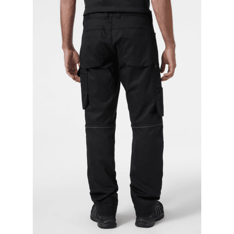 Helly Hansen 77523 Manchester Knee Pad Trousers Black - CARGO & COMBAT TROUSERS