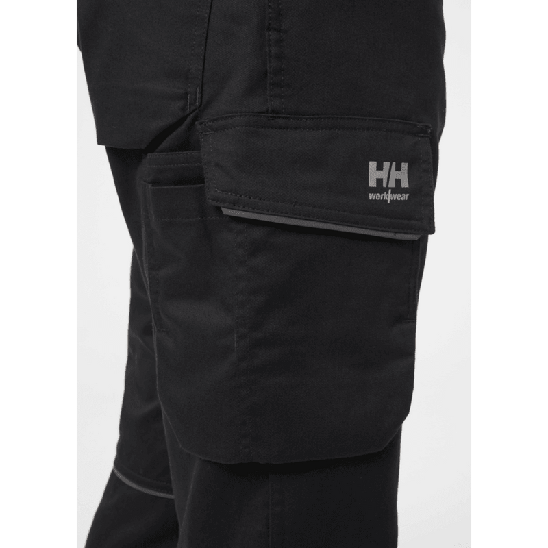 Helly Hansen 77525 Manchester Service Trousers Black - CARGO & COMBAT TROUSERS