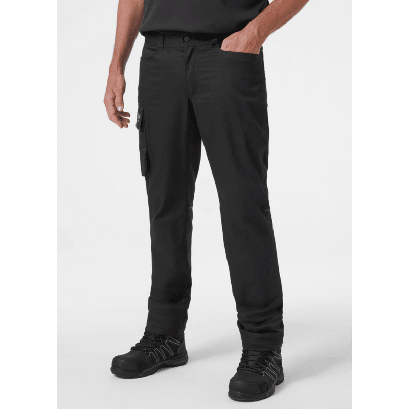 Helly Hansen 77525 Manchester Service Trousers Black - CARGO & COMBAT TROUSERS