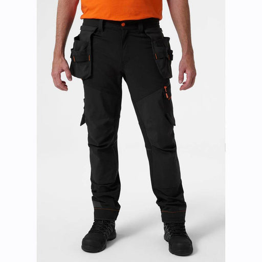 Helly Hansen 77570 Kensington 4 Way Holster Pocket Knee Pad Stretch Trousers - KNEE PAD TROUSERS