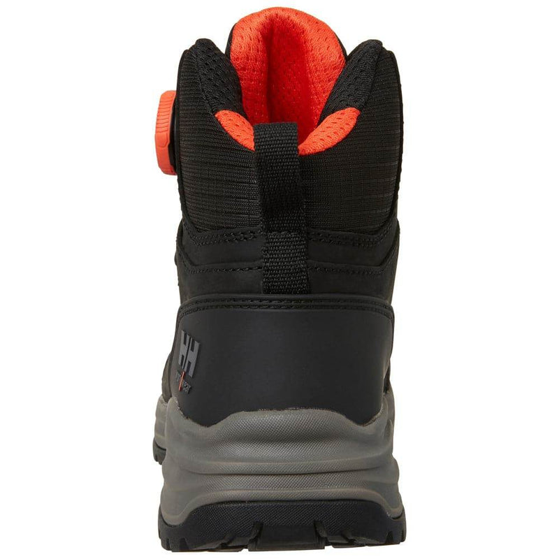 Helly Hansen 78443 Manchester LTR Mid BOA Waterproof S7S Safety Hiker Boot Black / Grey / UK 2 / EU 35 - Business & Industrial > Work Safety Protective Gear SALE FOOTWEAR