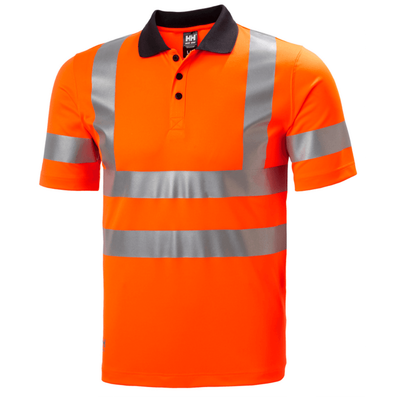 Helly Hansen 79091 Addvis Hi Vis Polo T-Shirt - HI-VIS T-SHIRTS