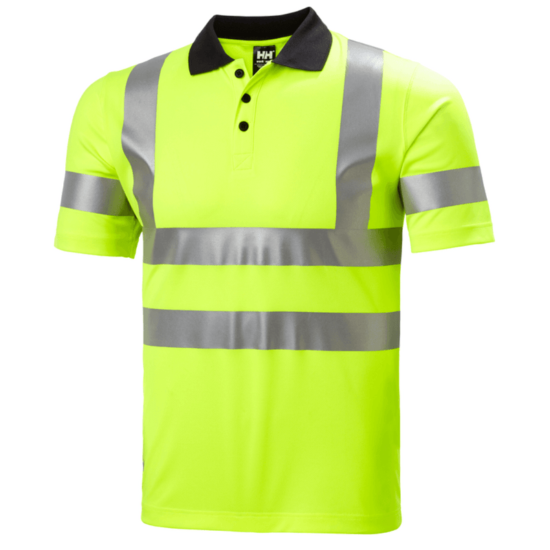 Helly Hansen 79091 Addvis Hi Vis Polo T-Shirt - HI-VIS T-SHIRTS