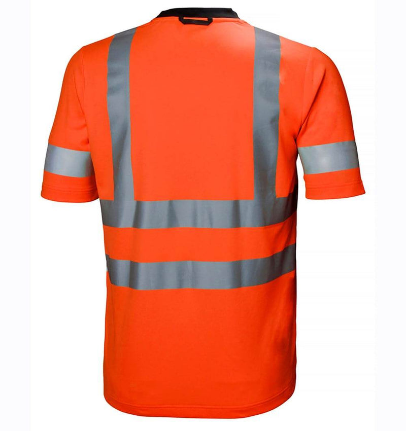 Helly Hansen 79092 Addvis Hi-Vis 4-Way Stretch T-Shirt Class 2 - HI-VIS T-SHIRTS