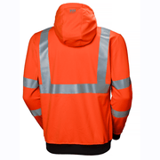 Helly Hansen 79094 Addvis Hi-Vis Stretch Zip Hoodie Sweatshirt - Apparel & Accessories HI-VIS SWEATSHIRTS & HOODIES