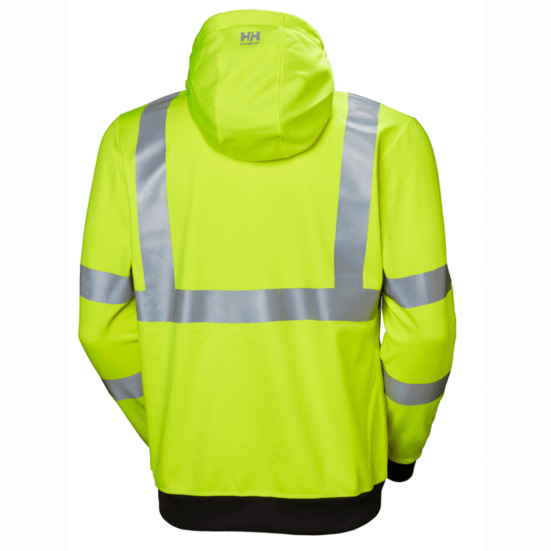Helly Hansen 79094 Addvis Hi-Vis Stretch Zip Hoodie Sweatshirt - Apparel & Accessories HI-VIS SWEATSHIRTS & HOODIES