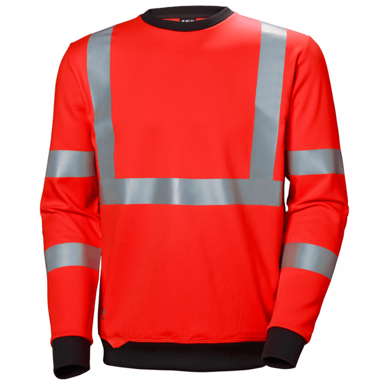 Helly Hansen 79095 Addvis Hi Vis Sweatshirt - HI-VIS SWEATSHIRTS & HOODIES